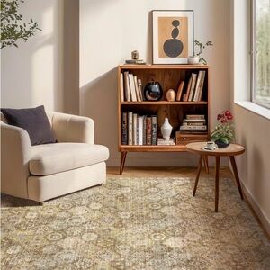 Moroccan 5x7 machine washable area rug brand new